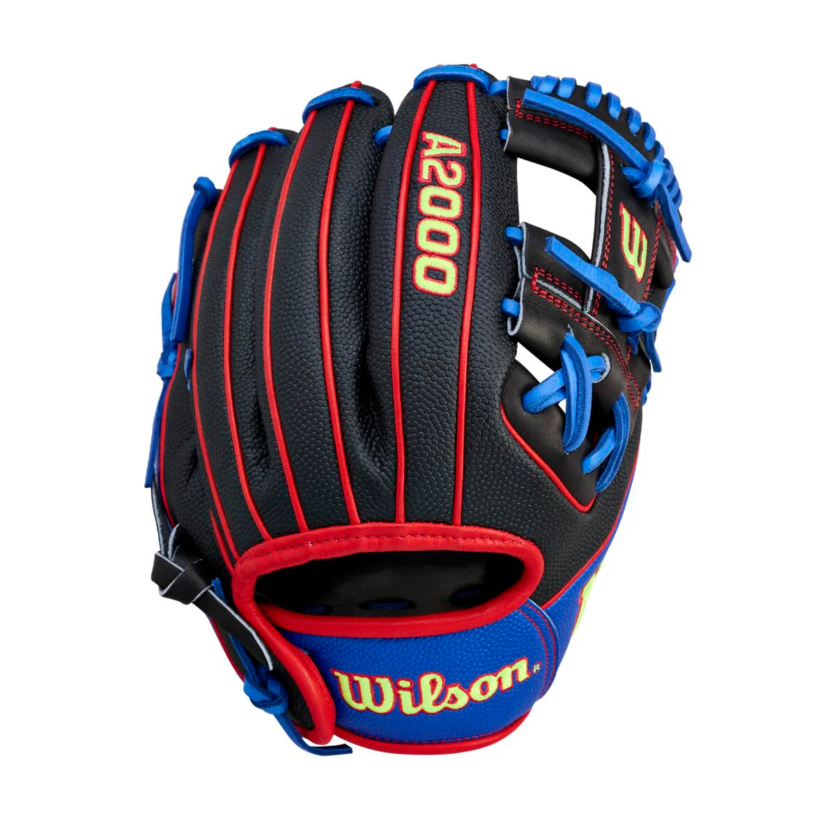 Wilson A2000 Summer 2026 DP15SS Blk/Royal/Red 11.5"-RHT