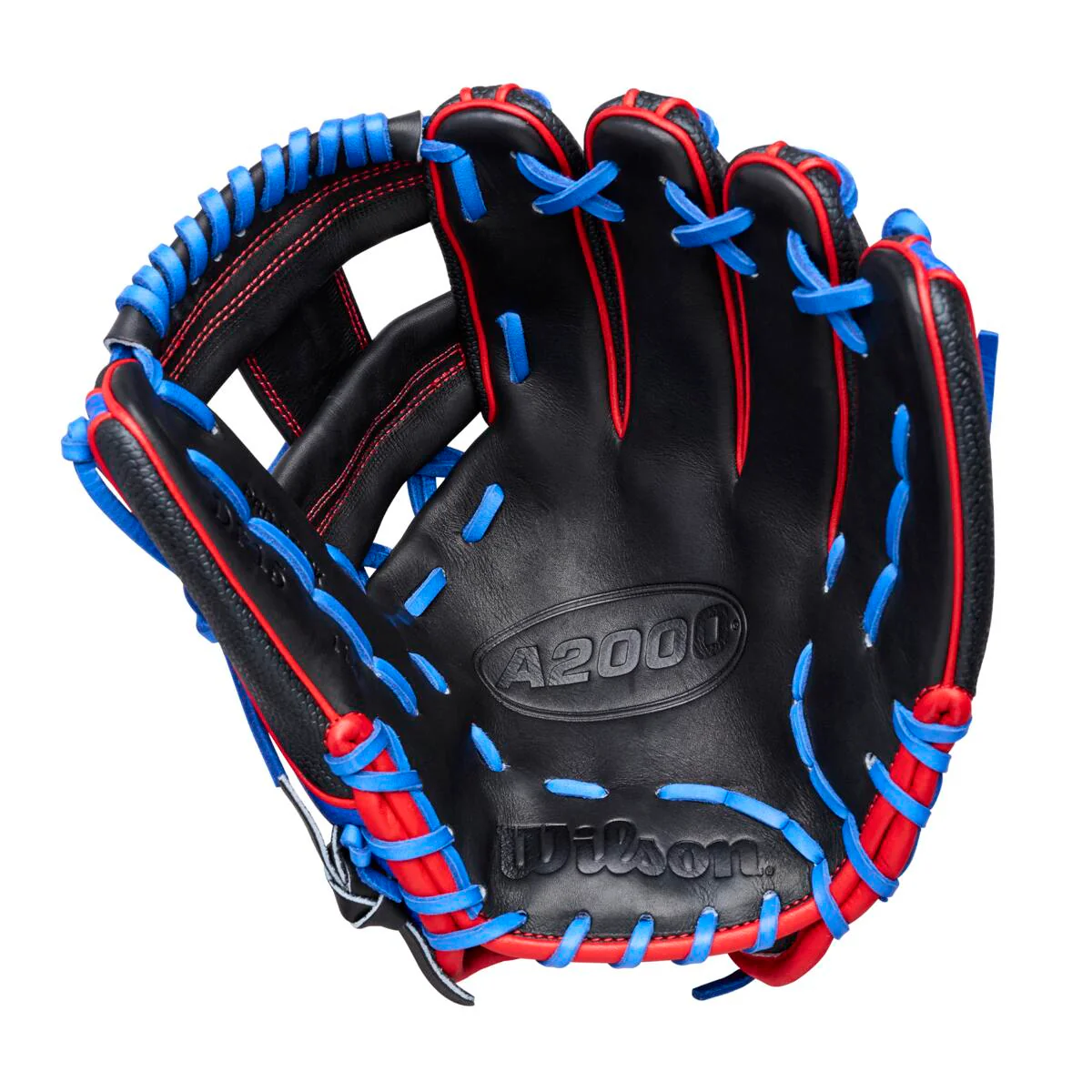 Wilson A2000 Summer 2026 DP15SS Blk/Royal/Red 11.5"-RHT - Image 2