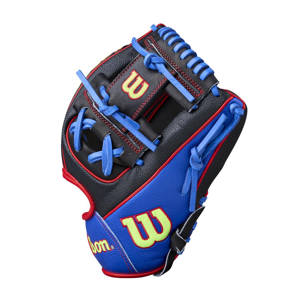 Wilson A2000 Summer 2026 DP15SS Blk/Royal/Red 11.5"-RHT - Image 3