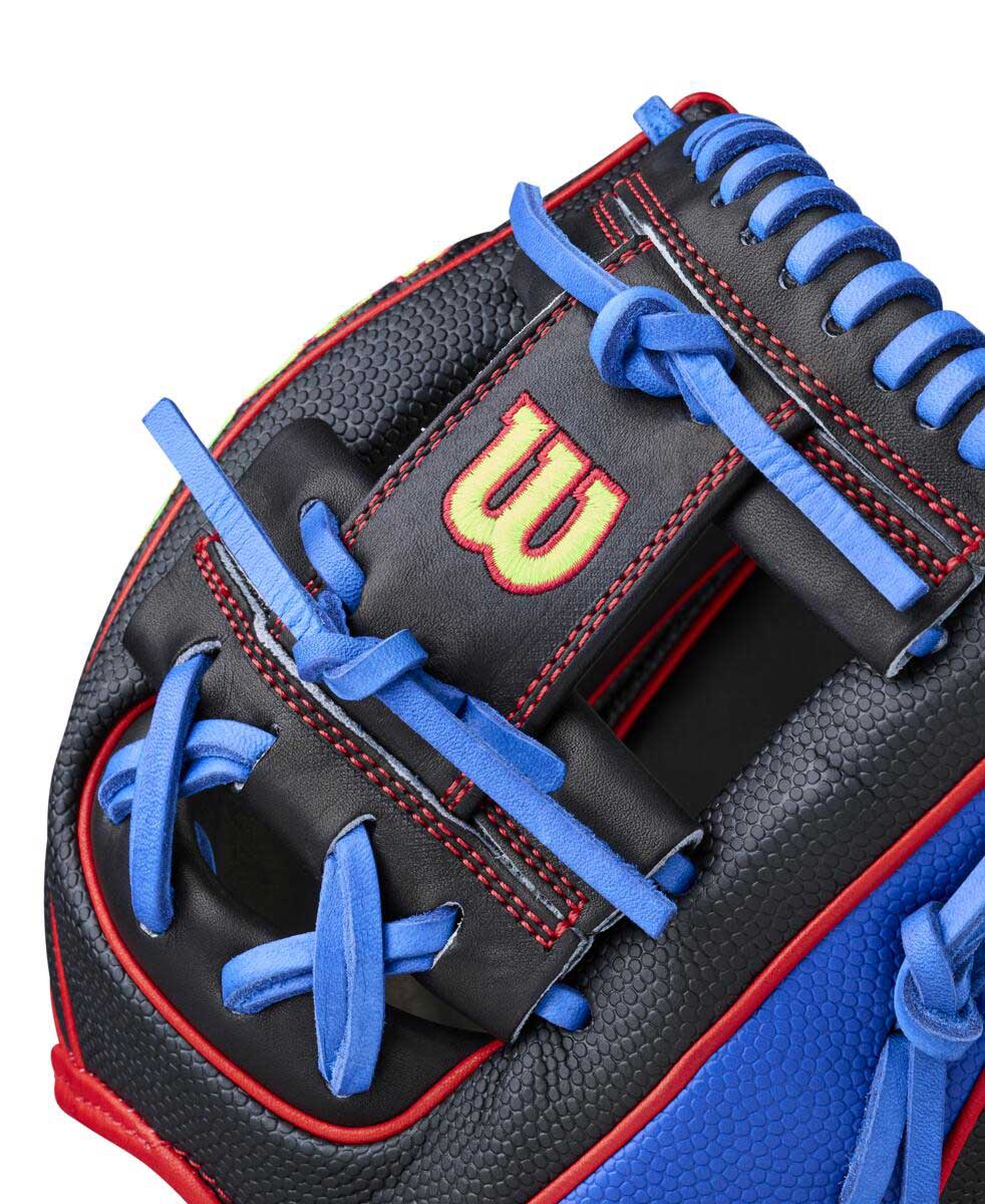 Wilson A2000 Summer 2026 DP15SS Blk/Royal/Red 11.5"-RHT - Image 5