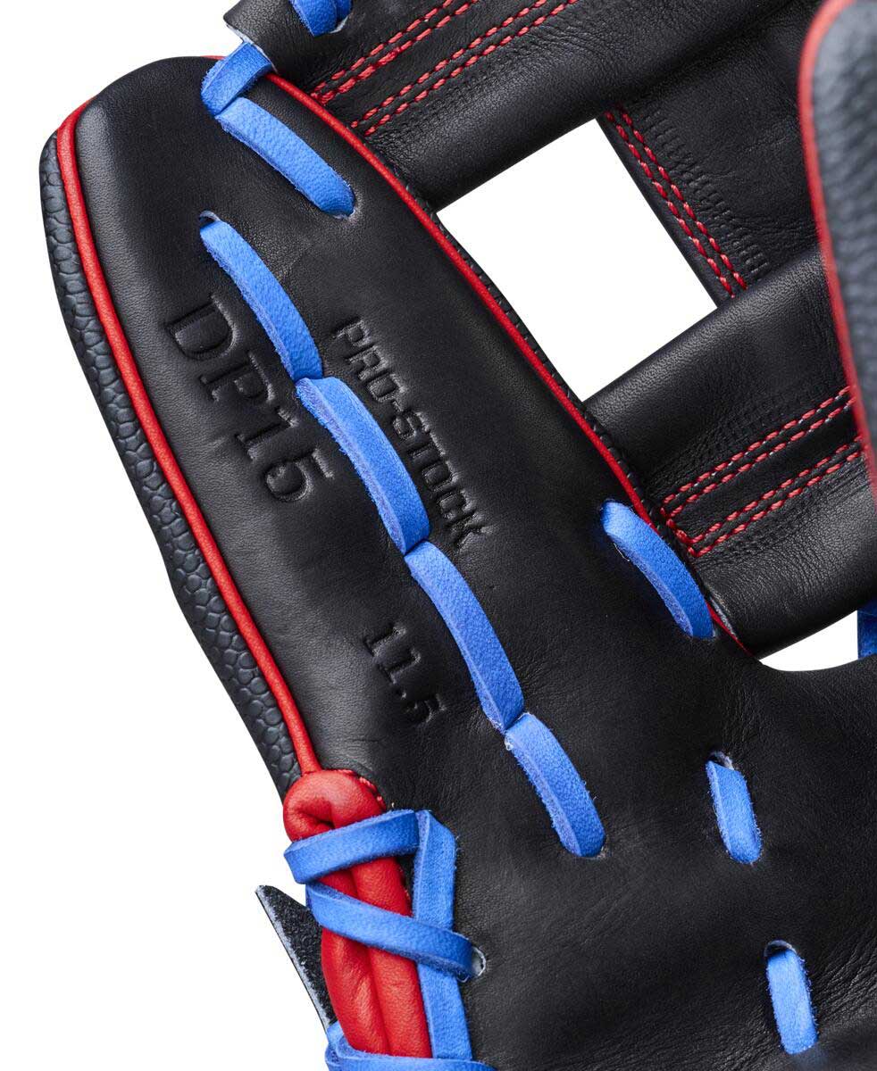 Wilson A2000 Summer 2026 DP15SS Blk/Royal/Red 11.5"-RHT - Image 7