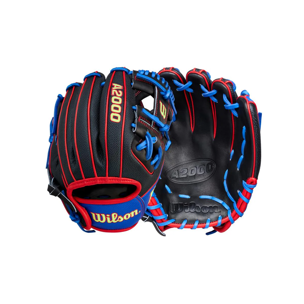 Wilson A2000 Summer 2026 DP15SS Blk/Royal/Red 11.5"-RHT - Image 8