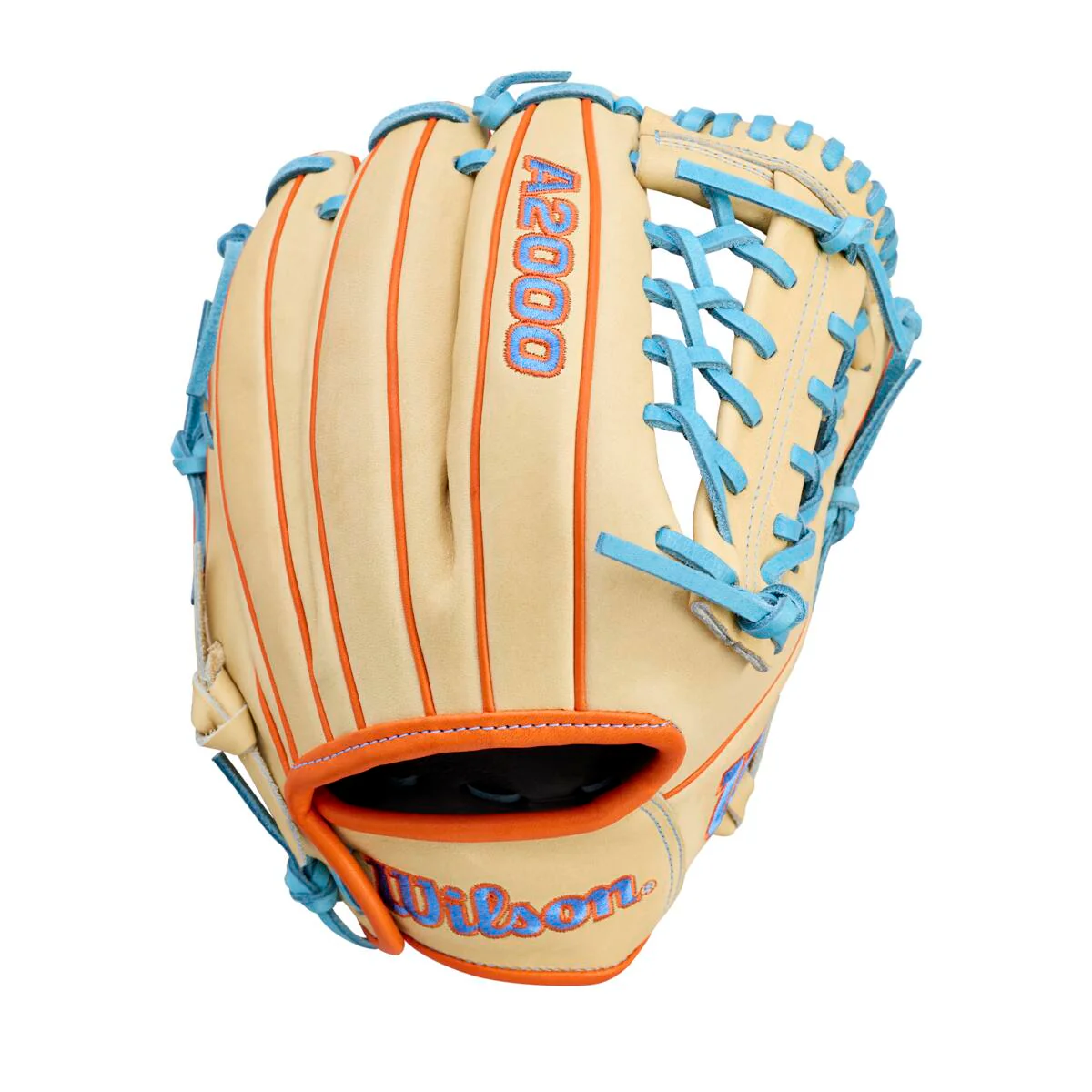 Wilson A2000 Summer 2026 PF89 Blonde/SkyBlue/Orange 11.5"