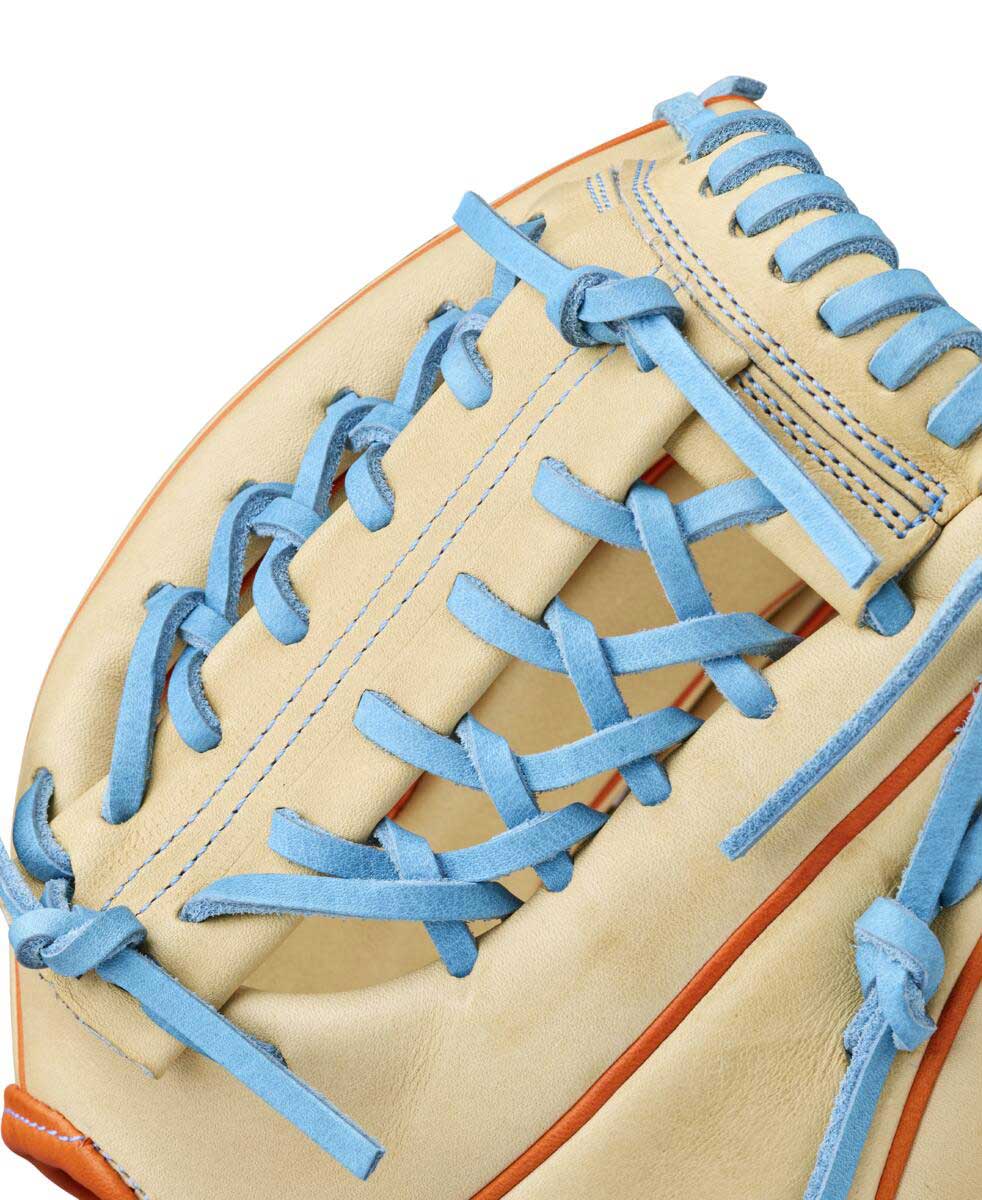 Wilson A2000 Summer 2026 PF89 Blonde/SkyBlue/Orange 11.5" - Image 4