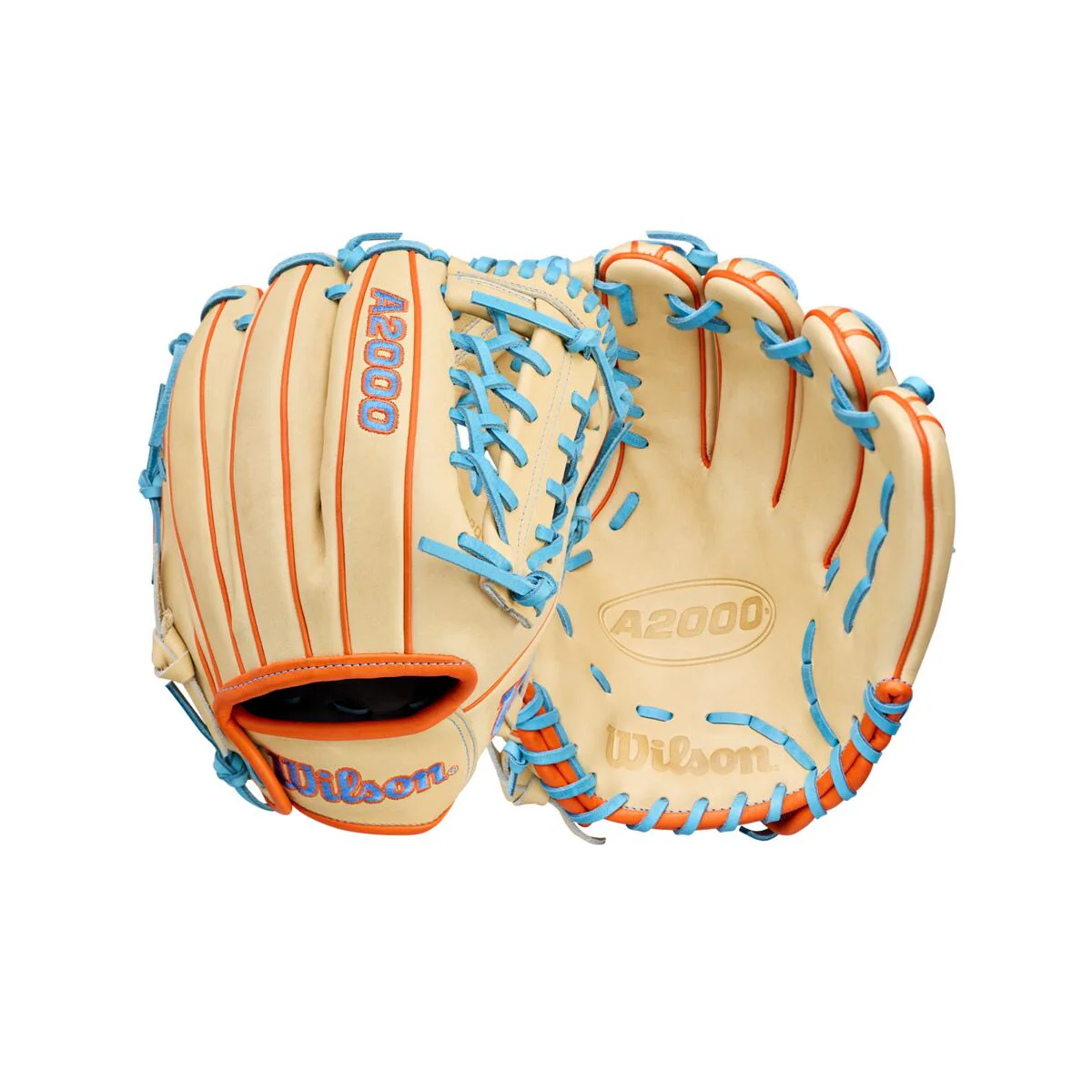 Wilson A2000 Summer 2026 PF89 Blonde/SkyBlue/Orange 11.5" - Image 7