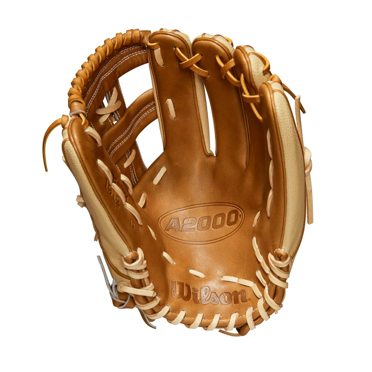 Wilson A2000 SuperSkin 1912 SaddleTan/Blonde/Yellow 12"-RHT - Image 2