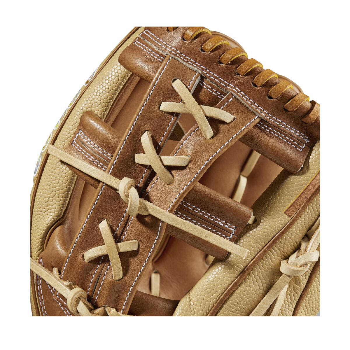Wilson A2000 SuperSkin 1912 SaddleTan/Blonde/Yellow 12"-RHT - Image 5