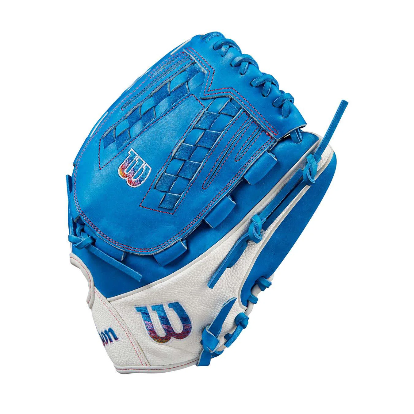 Wilson A2000 V125 LTM Autism Speaks Fastpitch Glove - Image 3