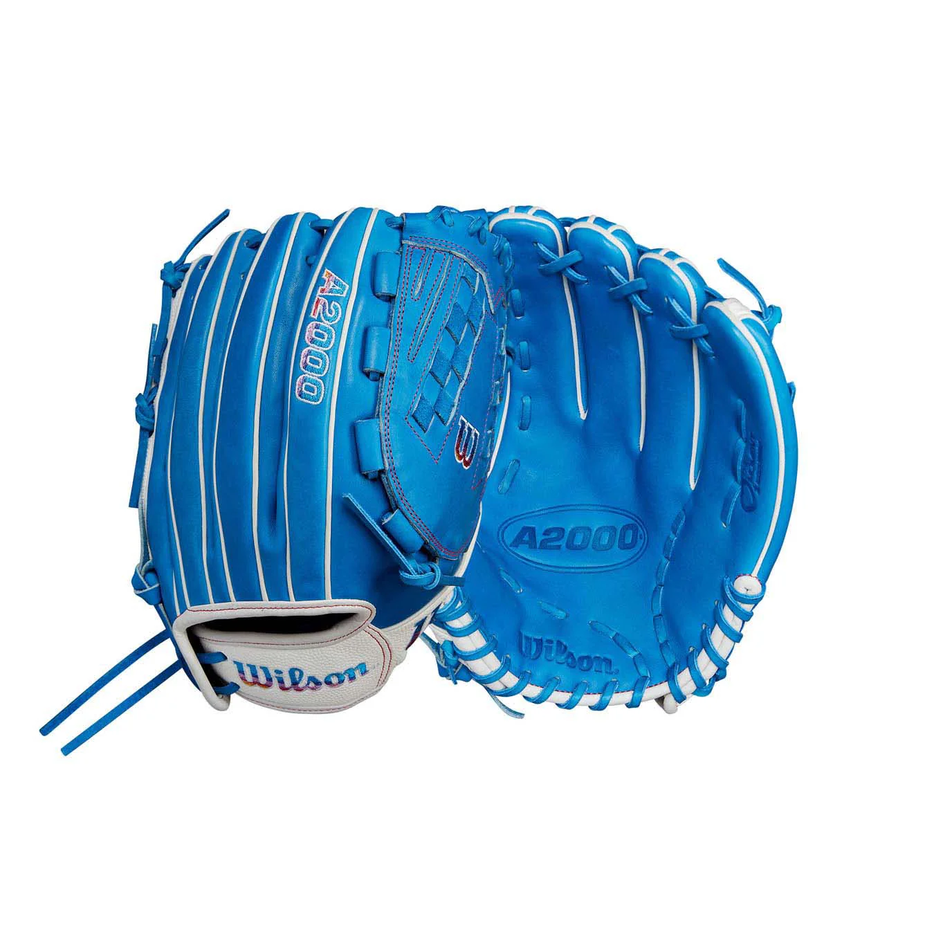 Wilson A2000 V125 LTM Autism Speaks Fastpitch Glove - Image 5