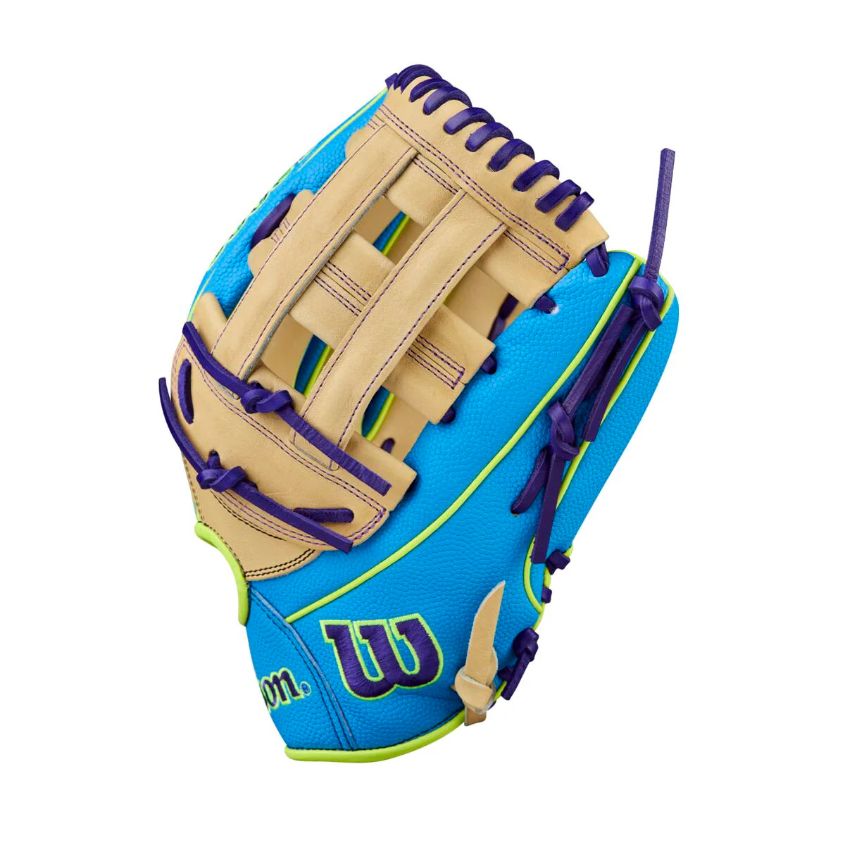 Wilson A2000 Winter 2025 1750SS Blonde/Sky Blue 12.5" - Image 3