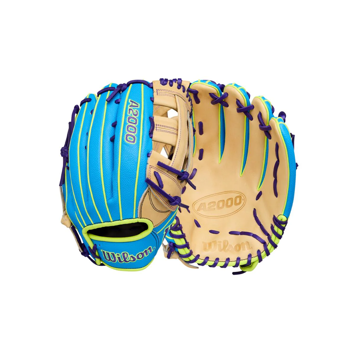 Wilson A2000 Winter 2025 1750SS Blonde/Sky Blue 12.5" - Image 8