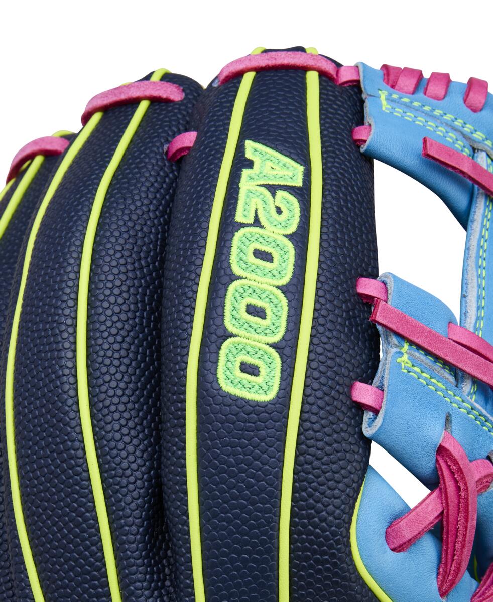 Wilson A2000 Winter 2025 1786SS  Navy/Sky Blue/Optic Yellow 11.5"-RHT - Image 7