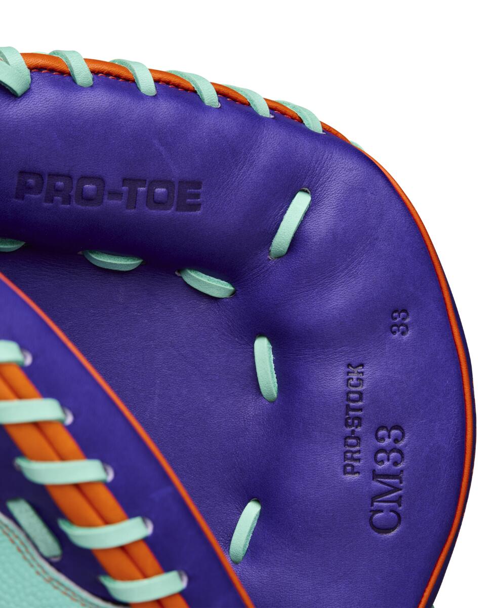 Wilson A2000 Winter 2025 CM33SS Purple/Seafoam 33"-RHT - Image 7