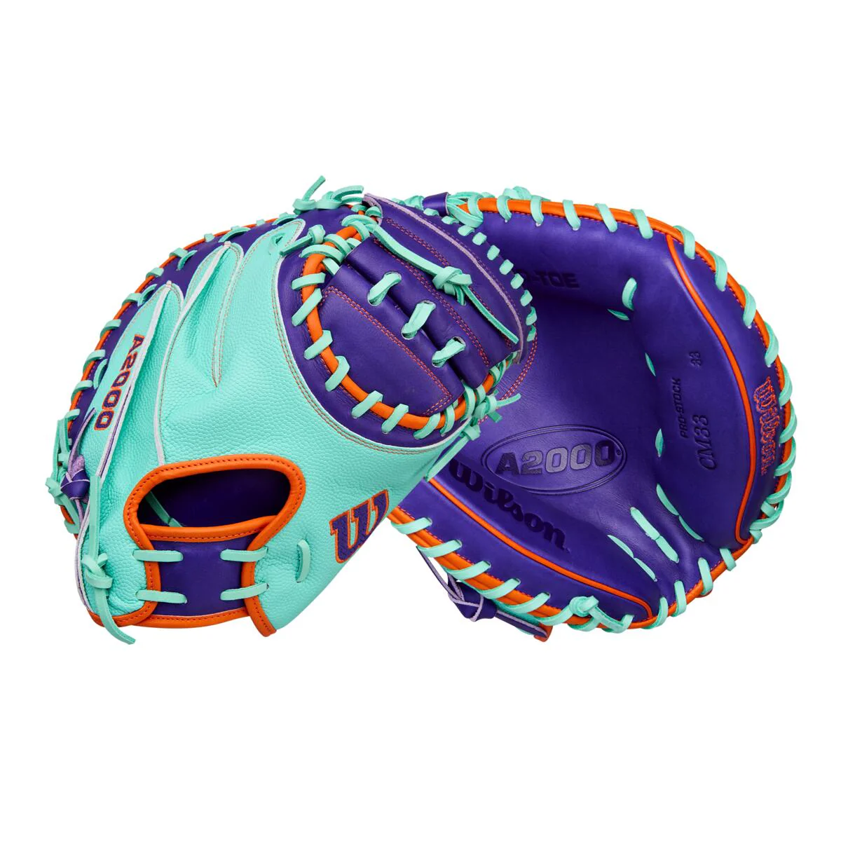 Wilson A2000 Winter 2025 CM33SS Purple/Seafoam 33"-RHT - Image 8