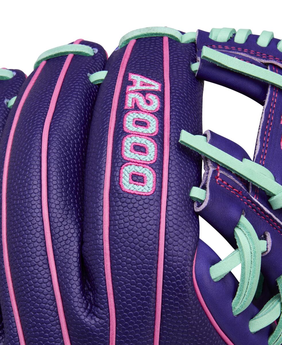 Wilson A2000 Winter 2025 DP15SS Purple/Seafoam 11.5"-RHT - Image 6