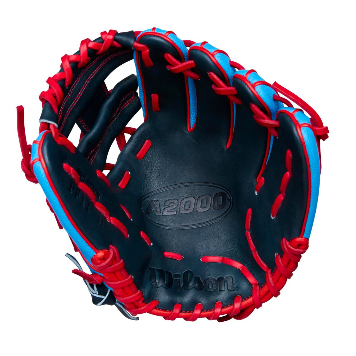 Wilson A2000 Winter 2025 PF11S Sky Blue/Navy 11"-RHT - Image 2