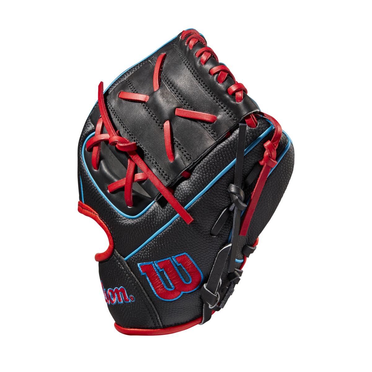 Wilson A2000 X2 Pedroia Fit Black/Red/Tropical 11"-RHT - Image 3