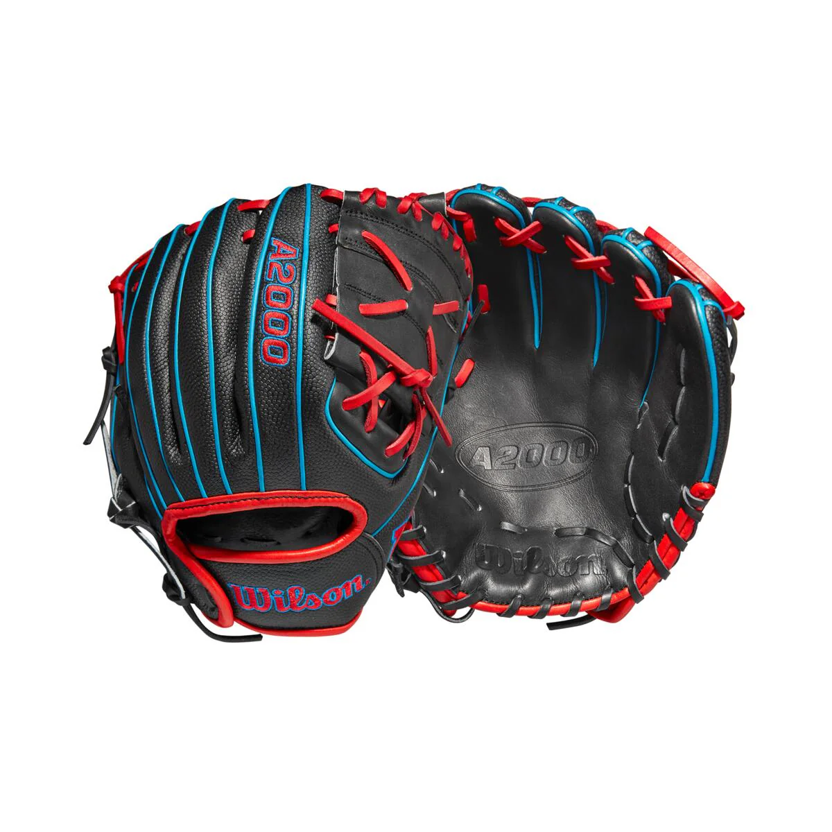 Wilson A2000 X2 Pedroia Fit Black/Red/Tropical 11"-RHT - Image 8