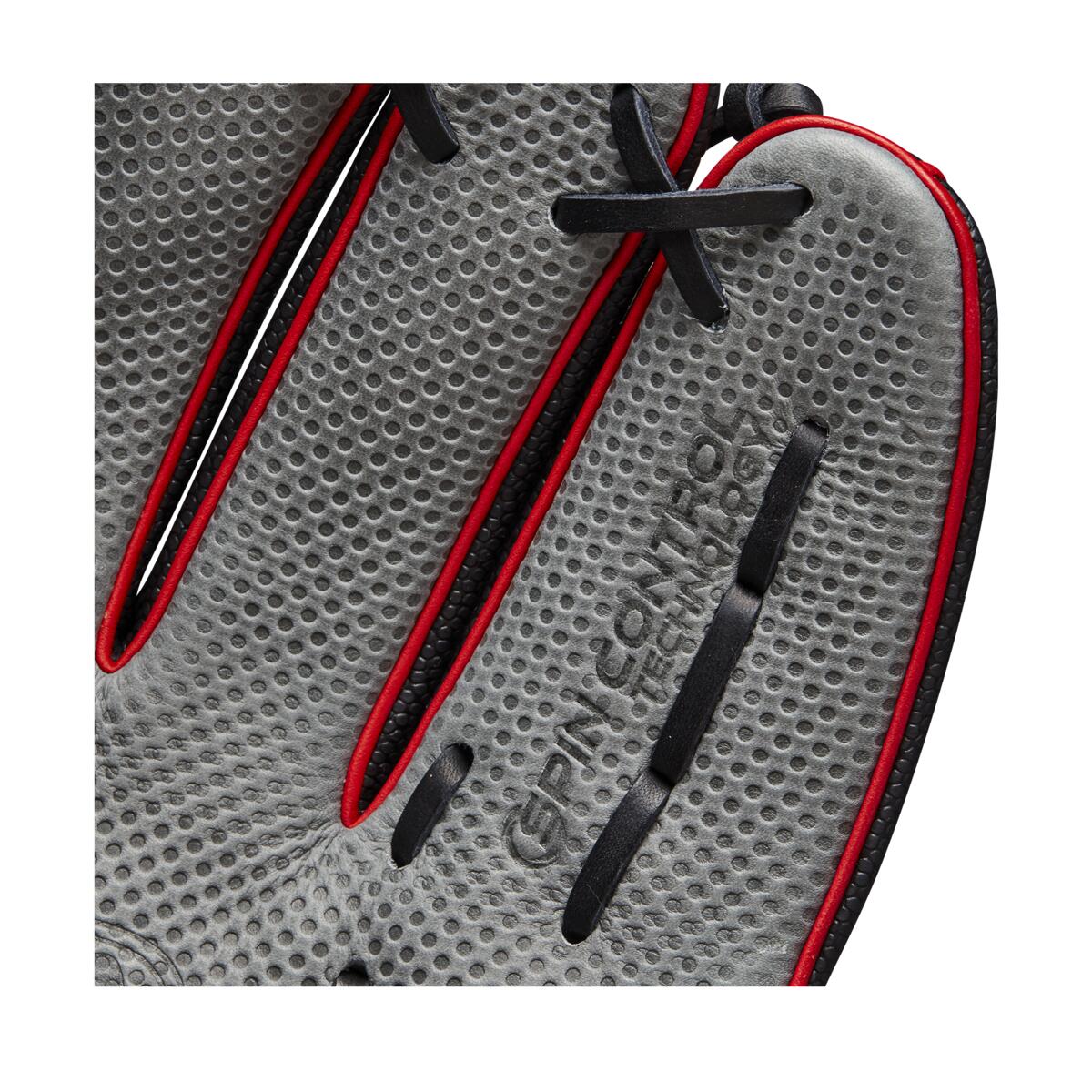 Wilson A2000SC SuperSkin 1975 Grey/Black/Red 11.75"-RHT - Image 8