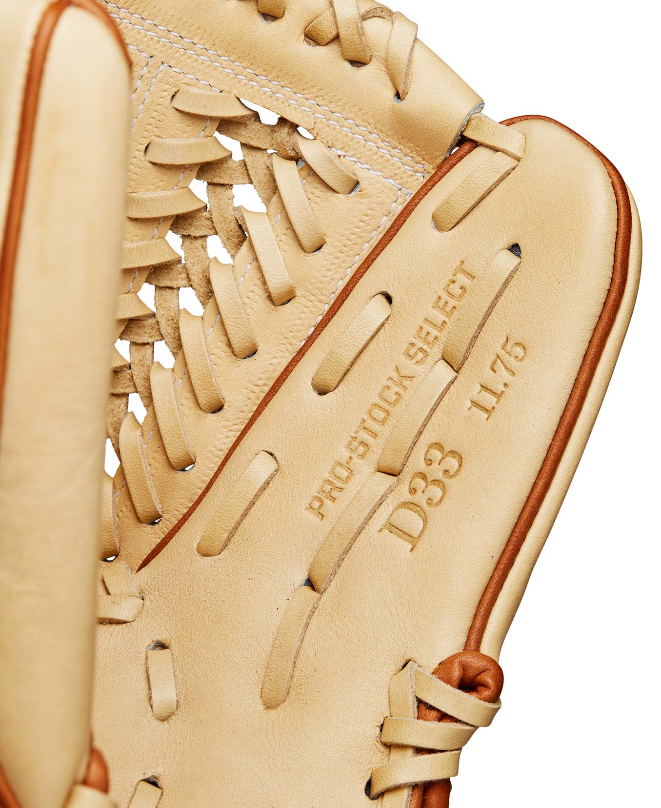 Wilson A2K D33 Blonde/Saddle Tan 11.75" - Image 7