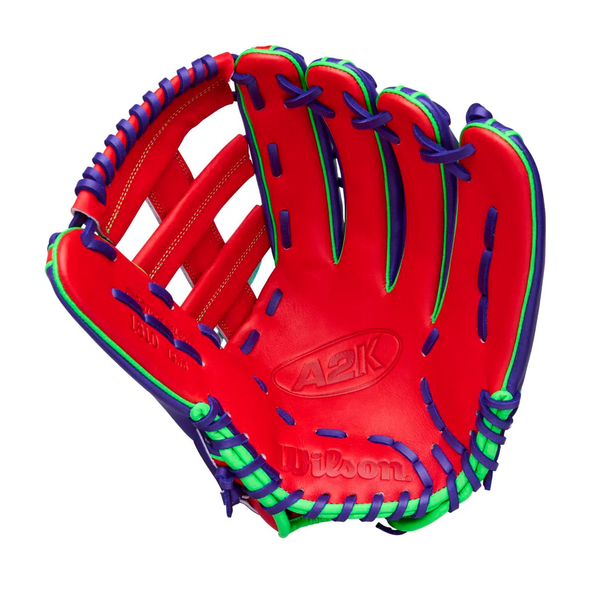 Wilson A2K Spring 2026 1810 Purple/Red 12.75" - Image 2