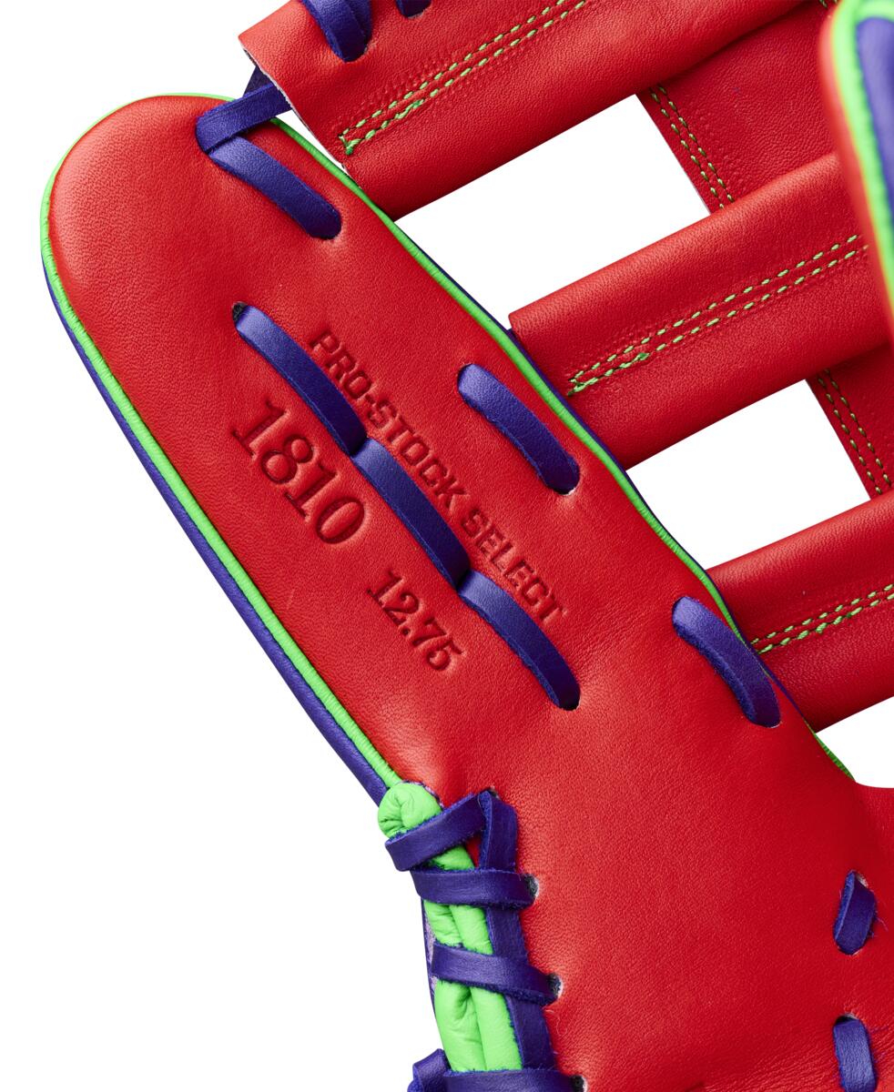 Wilson A2K Spring 2026 1810 Purple/Red 12.75" - Image 6