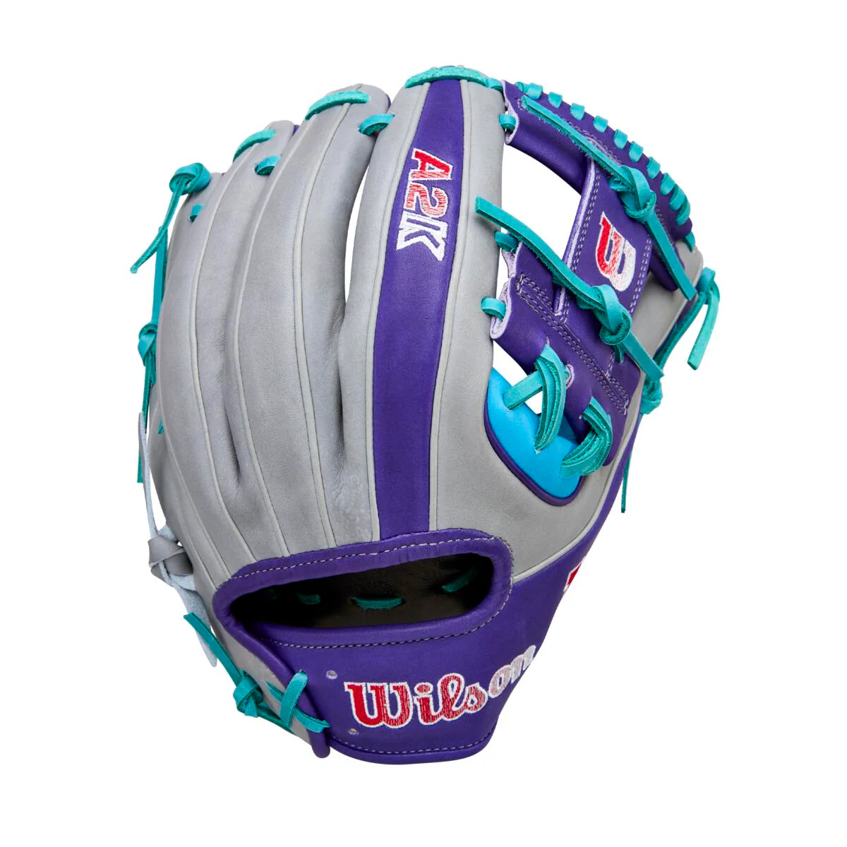 Wilson A2K Spring 2026 MB75 Grey/Purple/Tropical 11.75"-RHT