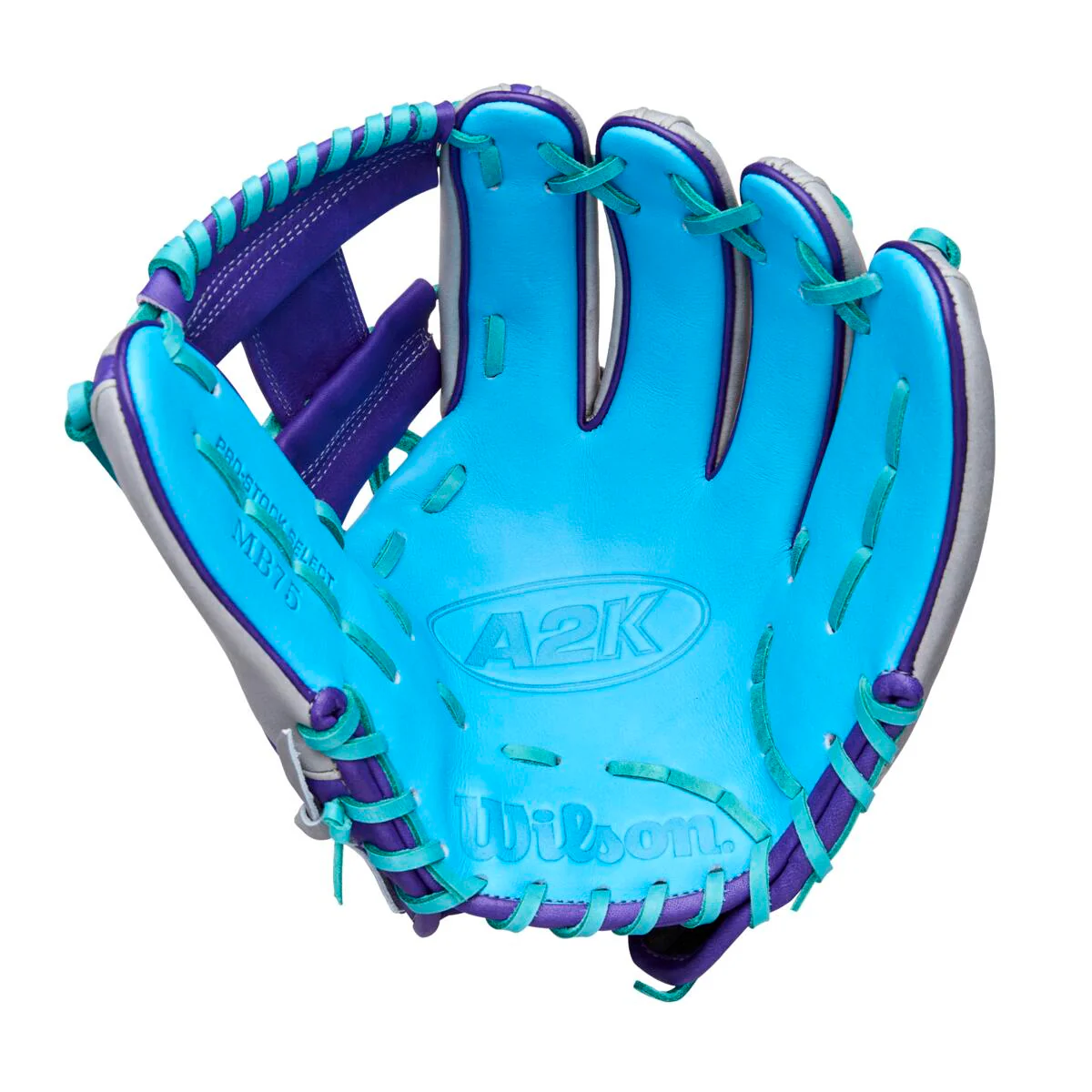 Wilson A2K Spring 2026 MB75 Grey/Purple/Tropical 11.75"-RHT - Image 2