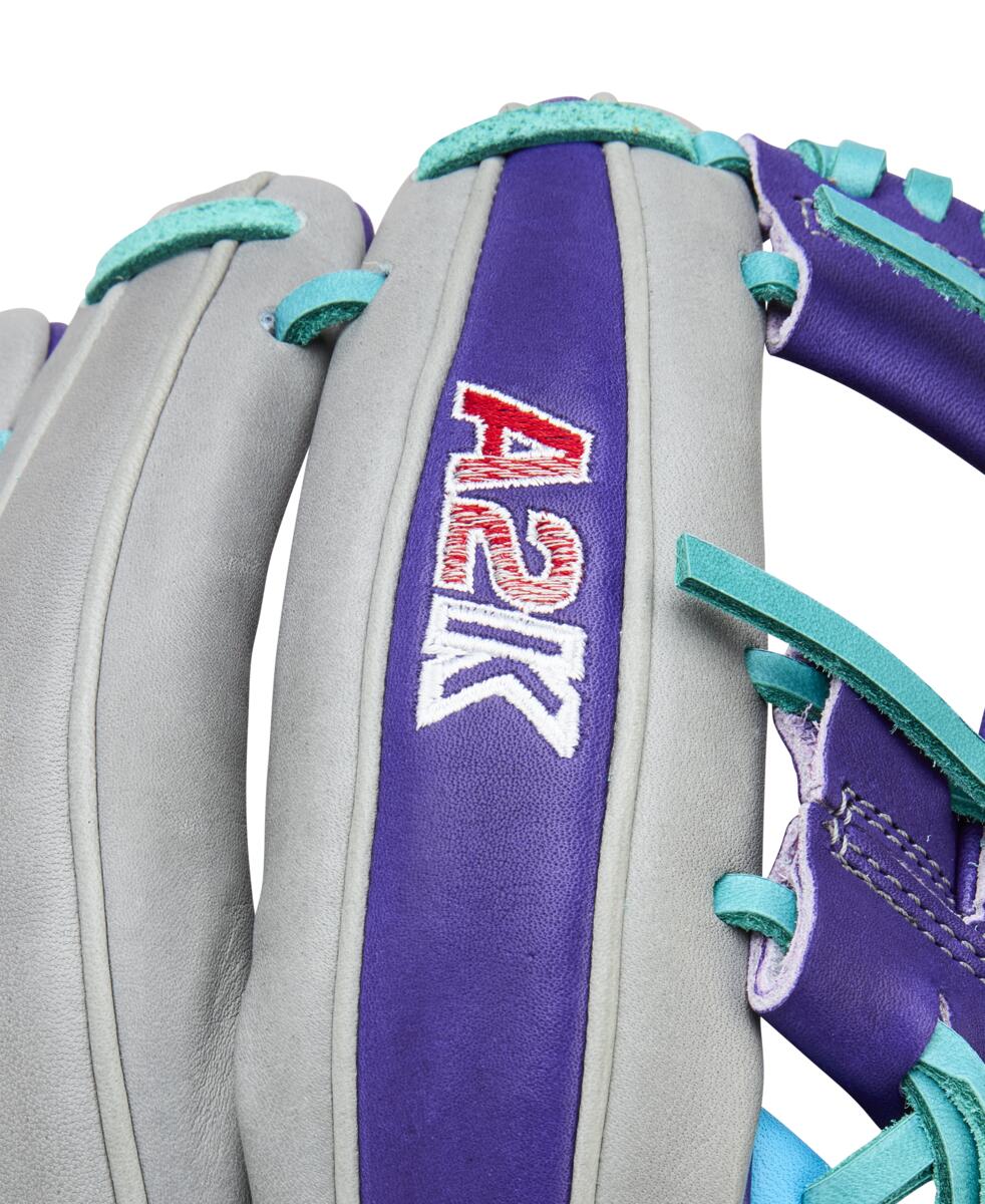 Wilson A2K Spring 2026 MB75 Grey/Purple/Tropical 11.75"-RHT - Image 6