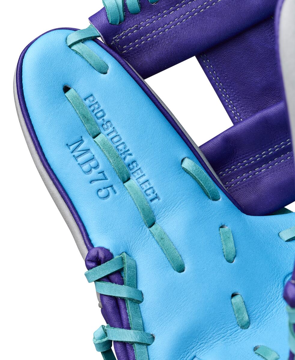 Wilson A2K Spring 2026 MB75 Grey/Purple/Tropical 11.75"-RHT - Image 7