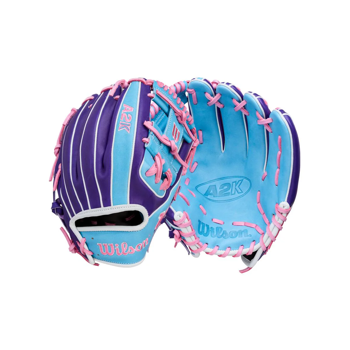 Wilson A2K Summer 2026 1786 Purple/Sky Blue 11.5"-RHT - Image 7