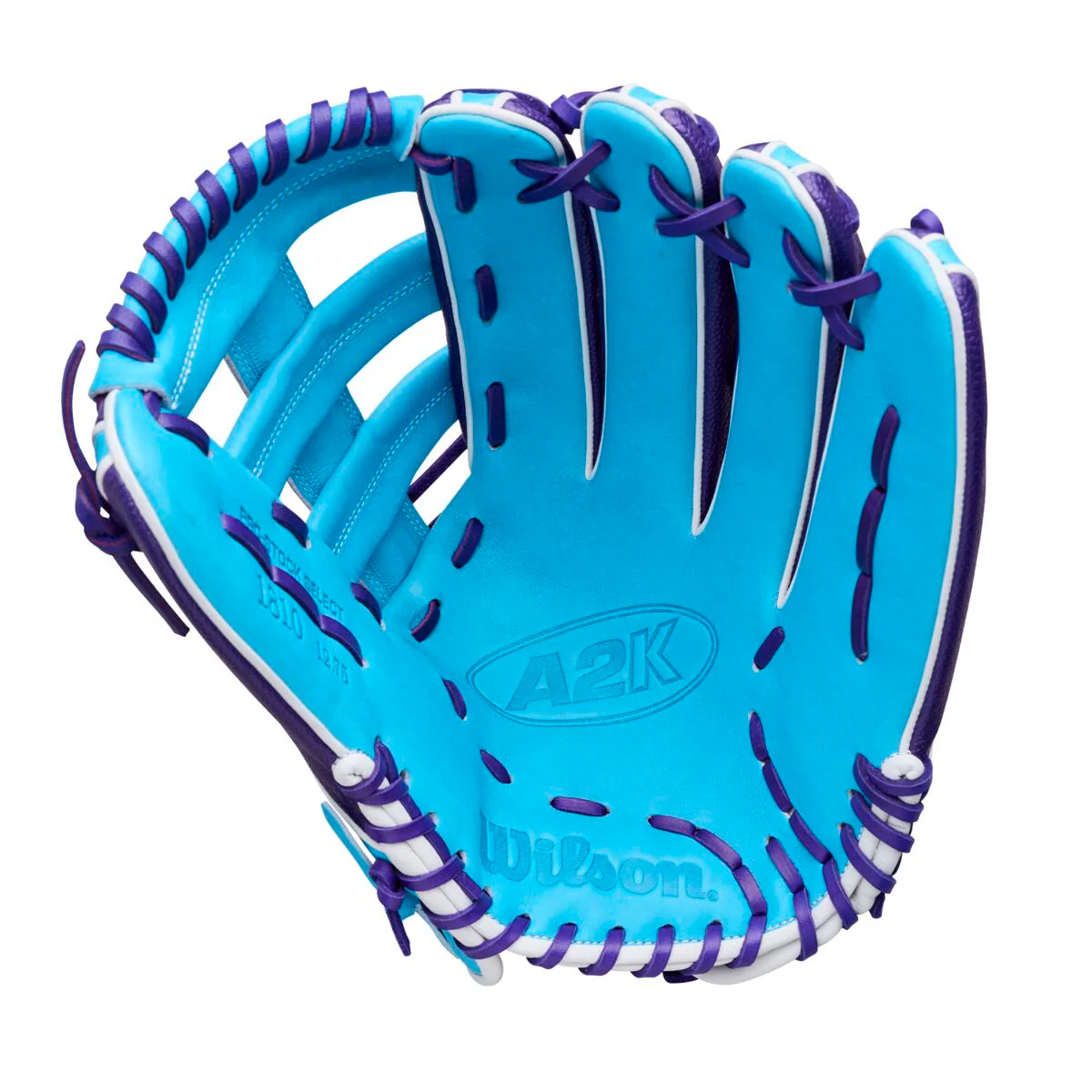 Wilson A2K Summer 2026 1810 Tropical Blue/Purple 12.75" - Image 2