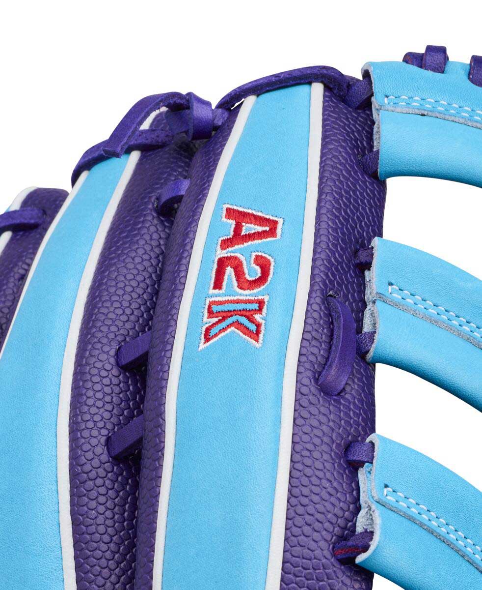Wilson A2K Summer 2026 1810 Tropical Blue/Purple 12.75" - Image 6