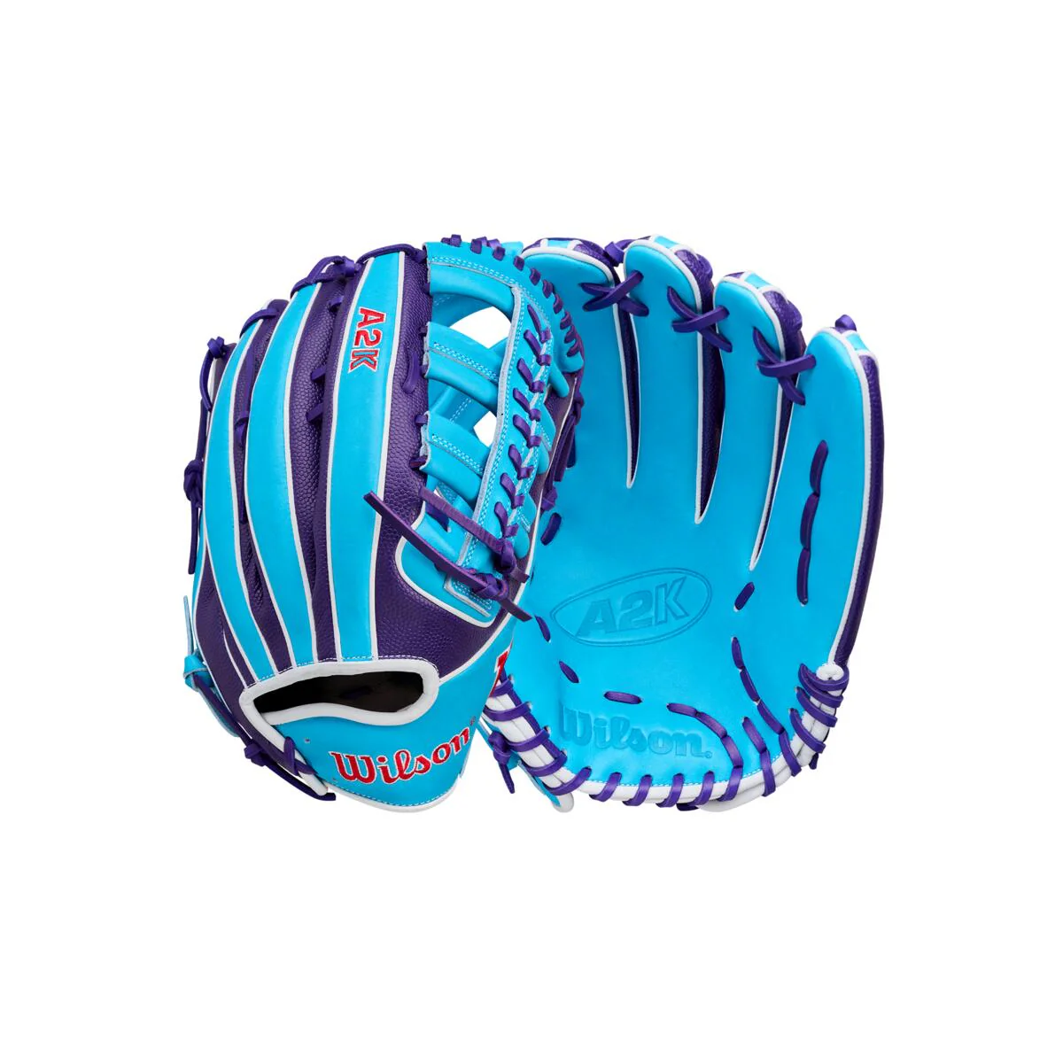 Wilson A2K Summer 2026 1810 Tropical Blue/Purple 12.75" - Image 8
