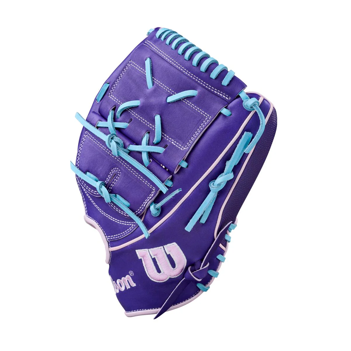 Wilson A2K Summer 2026 B75SS Purple/Lavender/Sky Blue 12.75" - Image 3