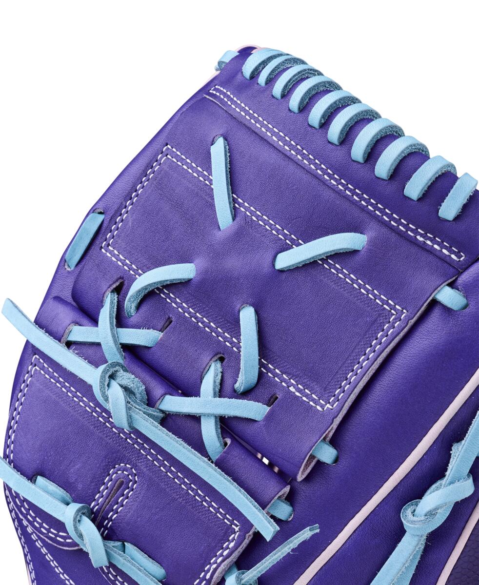 Wilson A2K Summer 2026 B75SS Purple/Lavender/Sky Blue 12.75" - Image 5