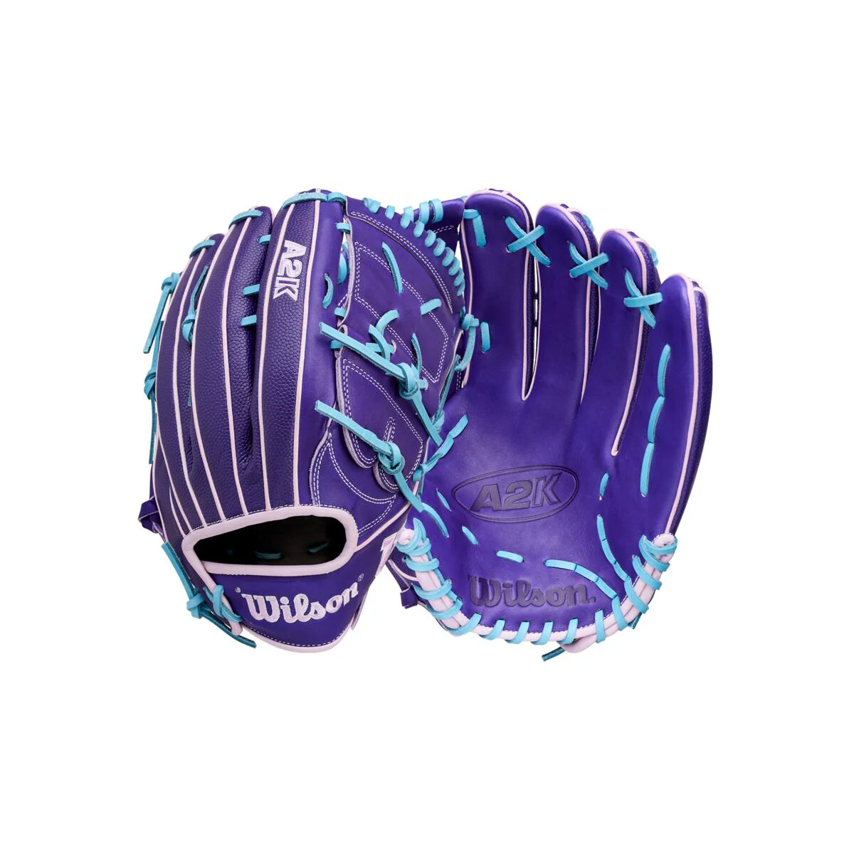 Wilson A2K Summer 2026 B75SS Purple/Lavender/Sky Blue 12.75" - Image 8