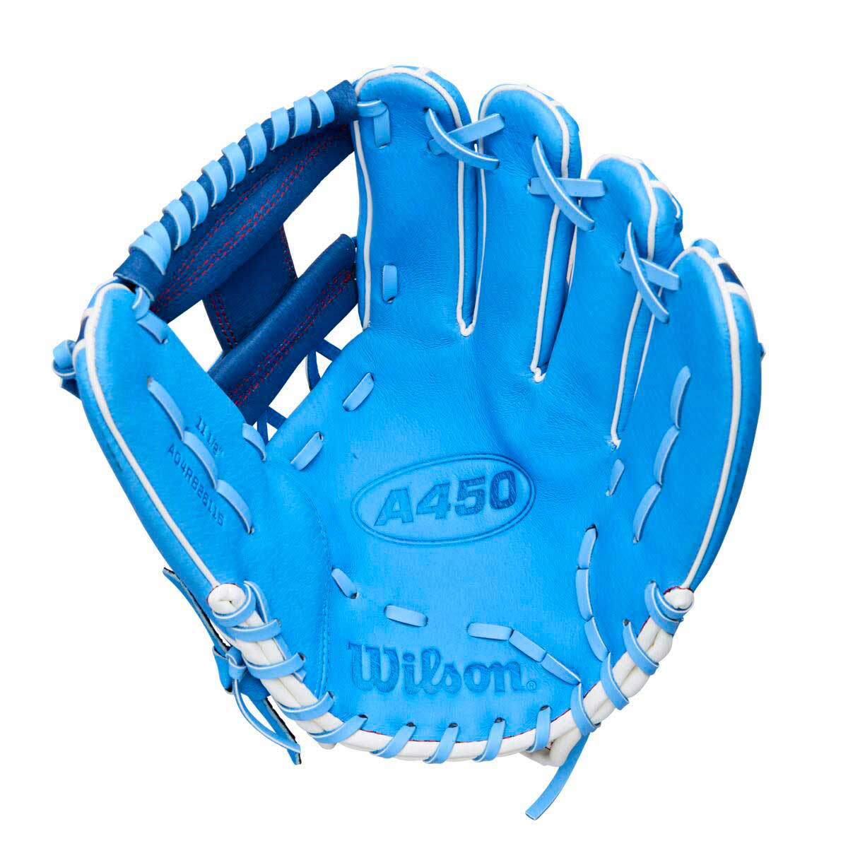 Wilson A450 H-Web Navy/Cool Blue/White 11.5" - Image 2