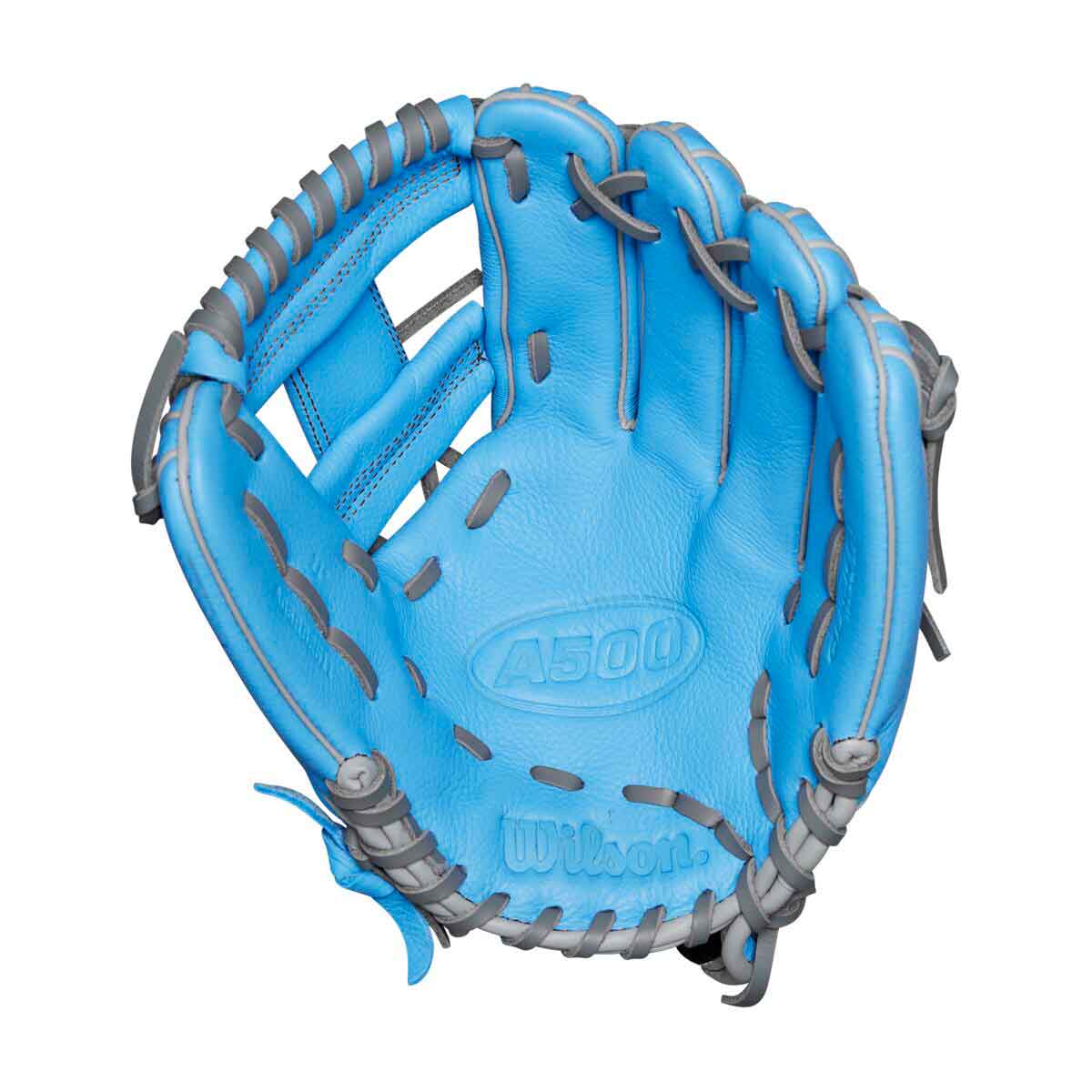 Wilson A500 H-Web Cool Blue/Grey/Red 11" - Image 2