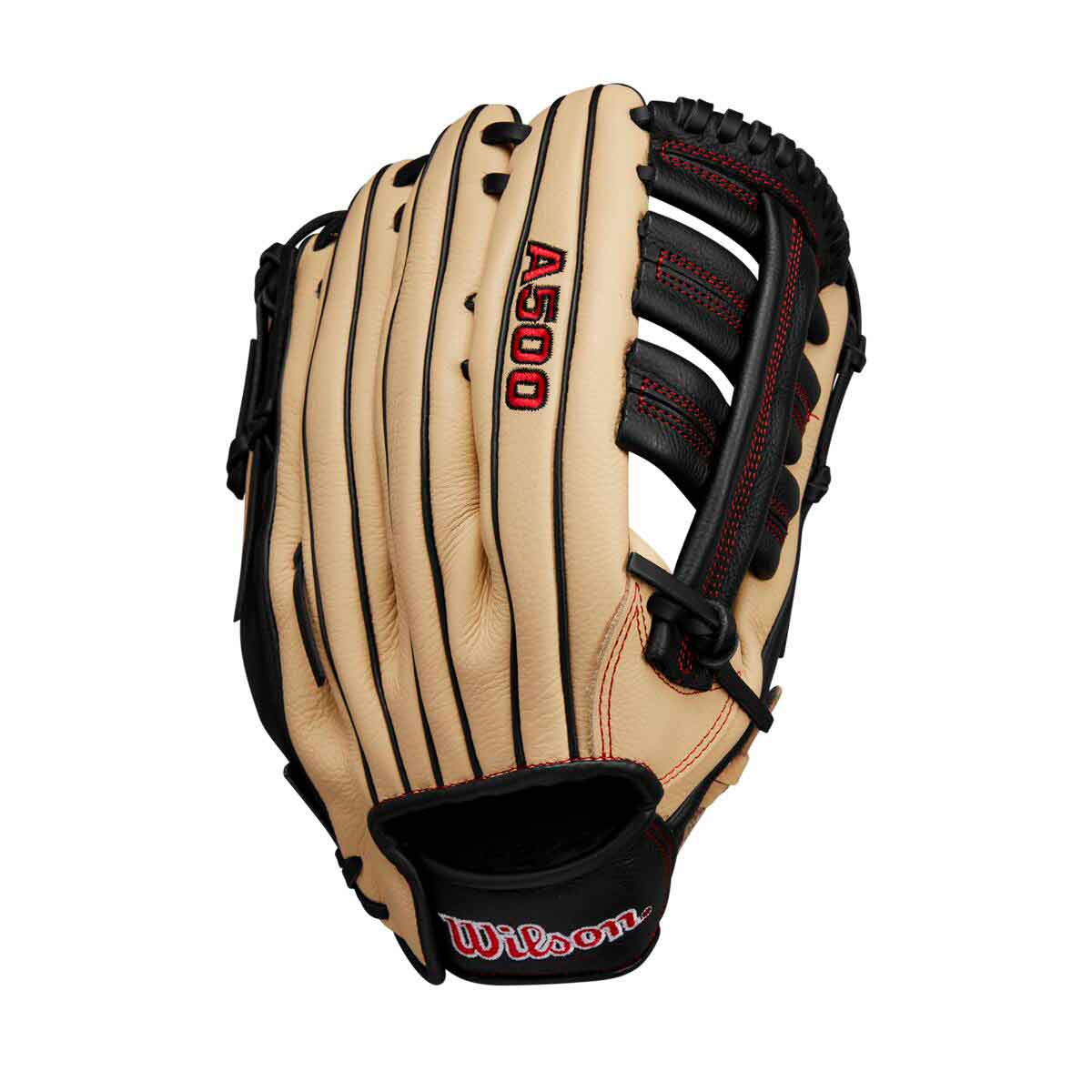 Wilson A500 Single Post Blonde/Red/Black 12.5"