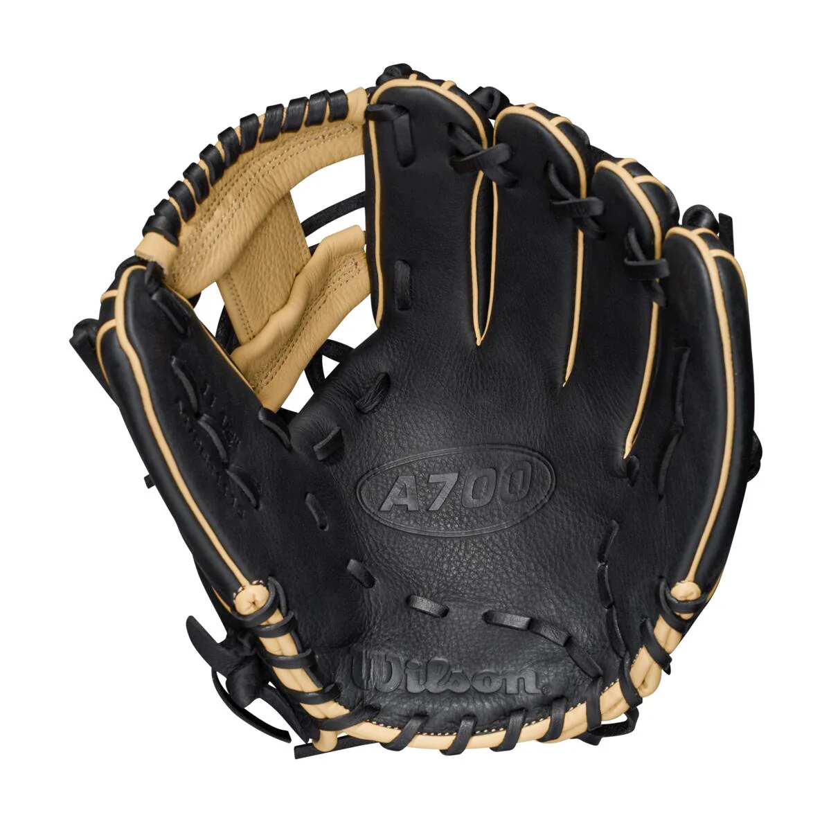 Wilson A700 H-Web Black/Blonde/Red 11.5"-RHT - Image 2