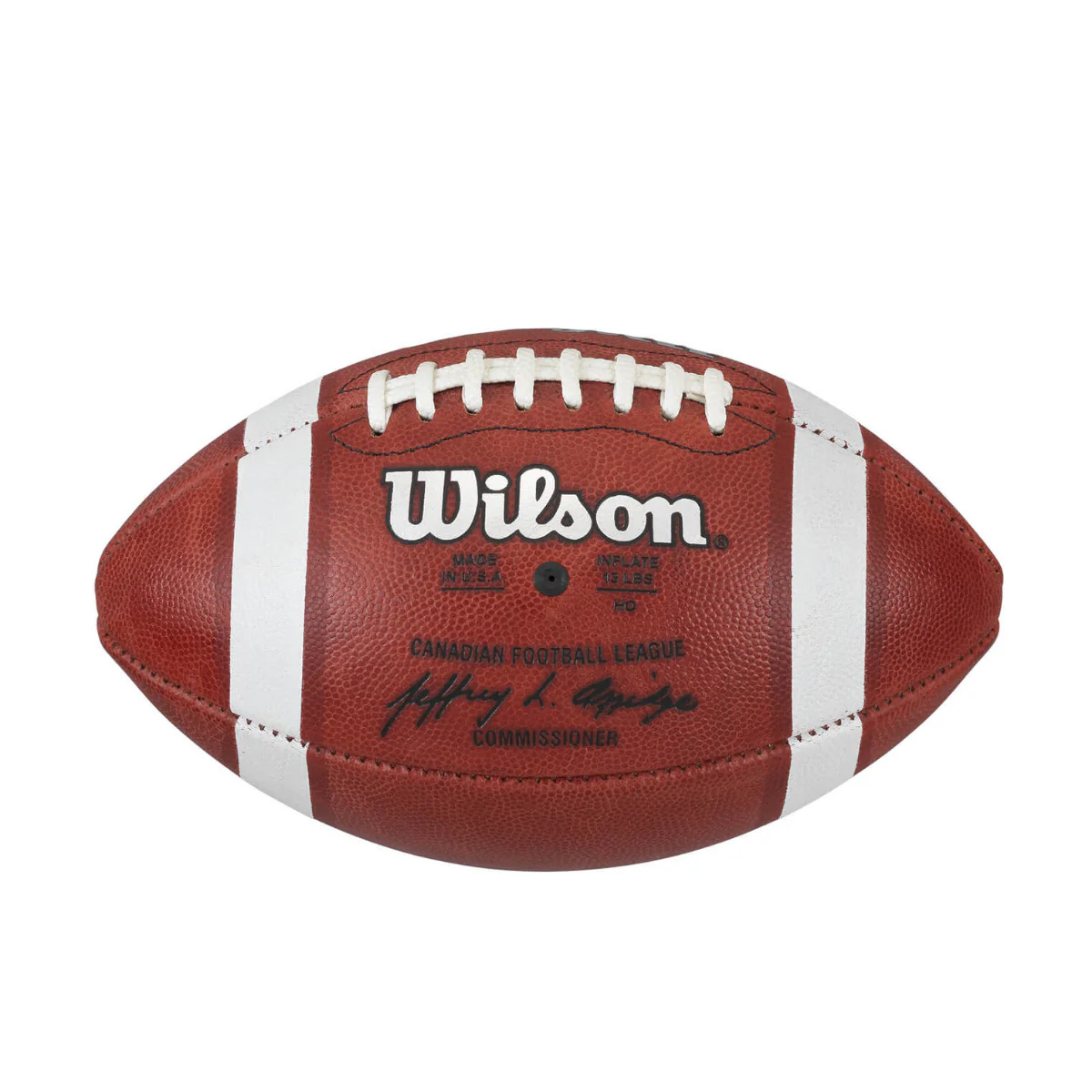 Wilson CFL Leather Game Football - Official - Image 2
