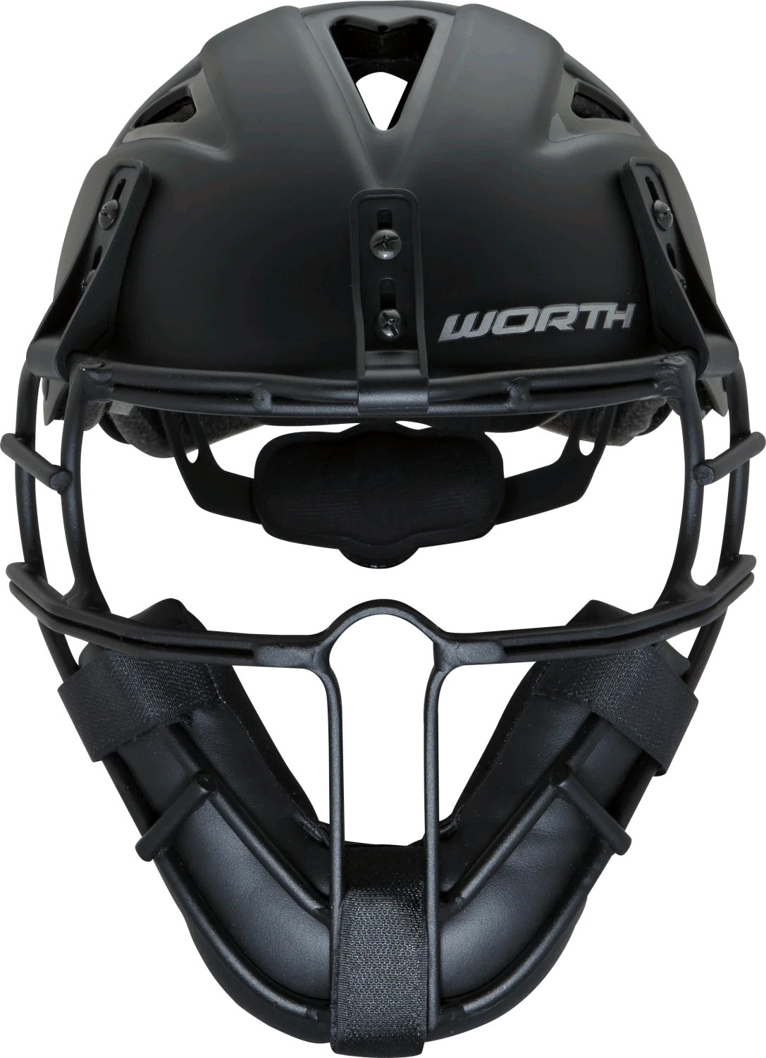 Worth Softball Pitchers Helmet/Mask LGTPH-Black - Image 2