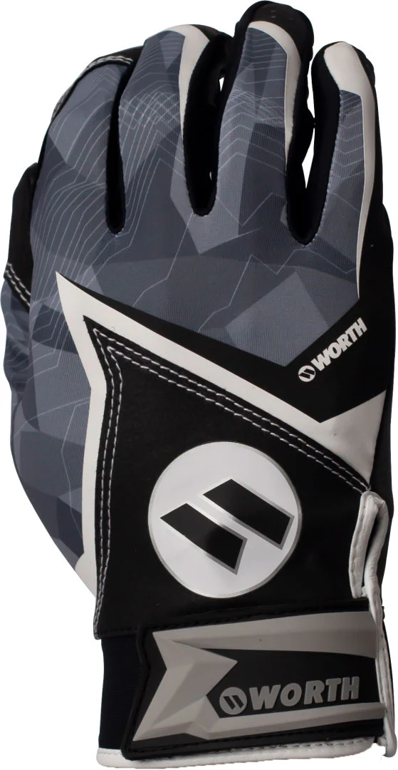 Worth Pro Series Batting Gloves - Black - Image 2