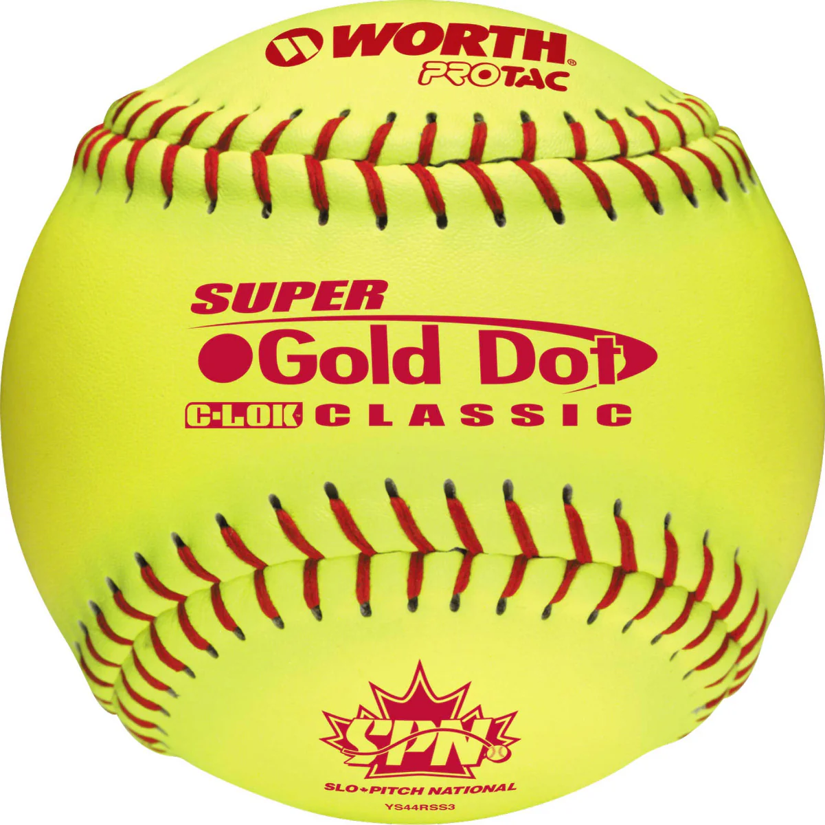 Worth SPN Gold Dot - .44 COR/375lbs - DOZEN